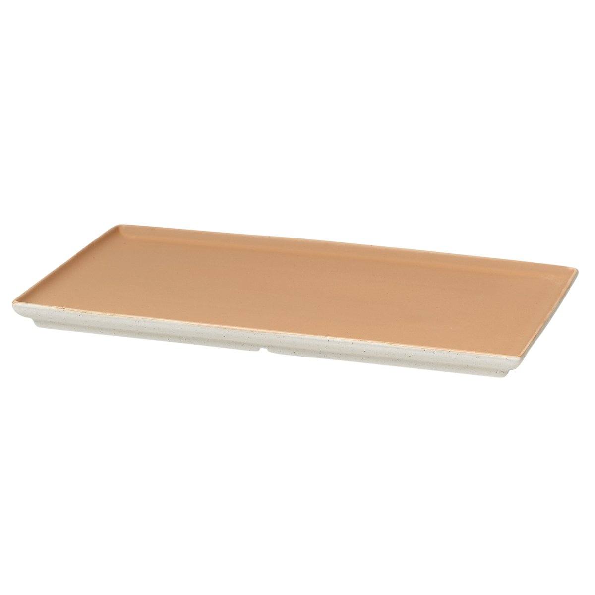 Broste Copenhagen Eli lautanen 15×26 cm Matte soft light camel