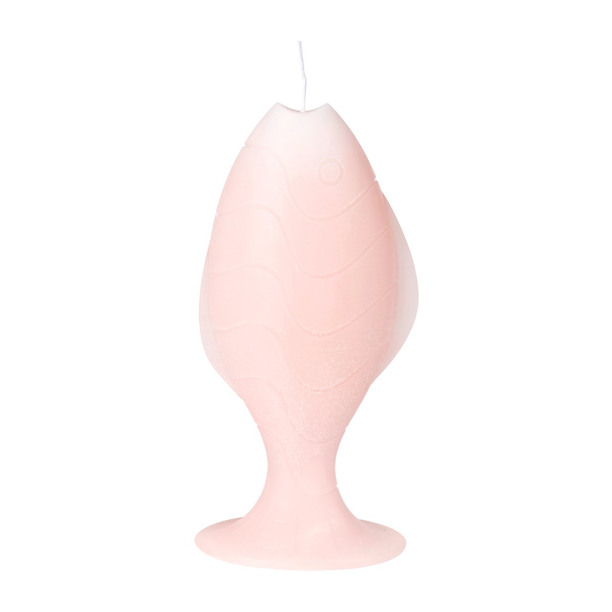 Broste Copenhagen Fish kynttilä 22 cm Light pink