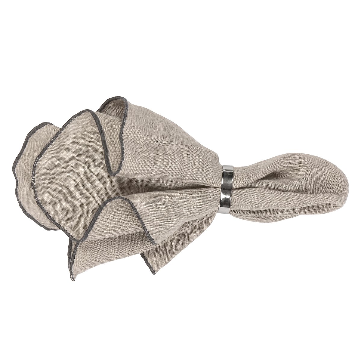 Broste Copenhagen Gracie pellavalautasliina beige