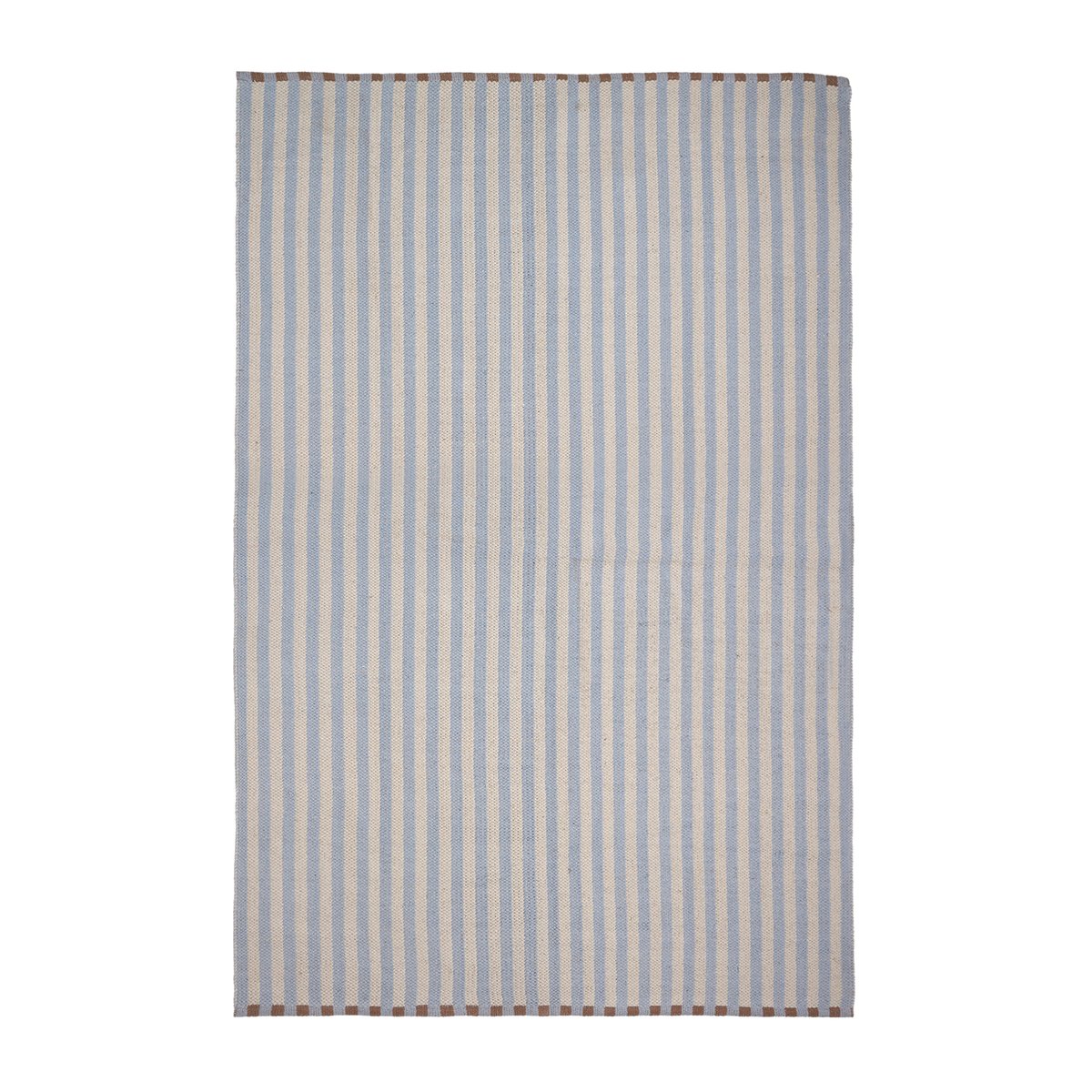 Broste Copenhagen Lamel matto 140 x 200 cm Serenity blue-light warm grey