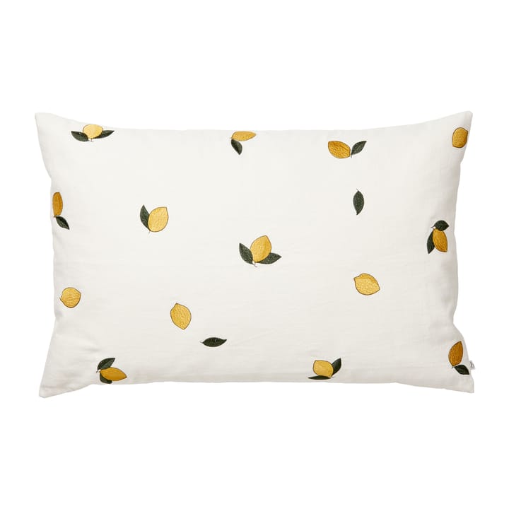 Lemon tyynynpäällinen 40 x 60 cm, Golden yellow Broste Copenhagen