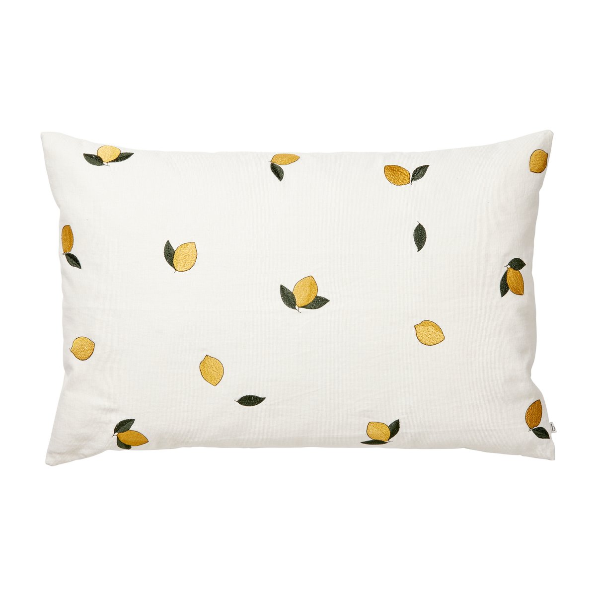 Broste Copenhagen Lemon tyynynpäällinen 40 x 60 cm Golden yellow