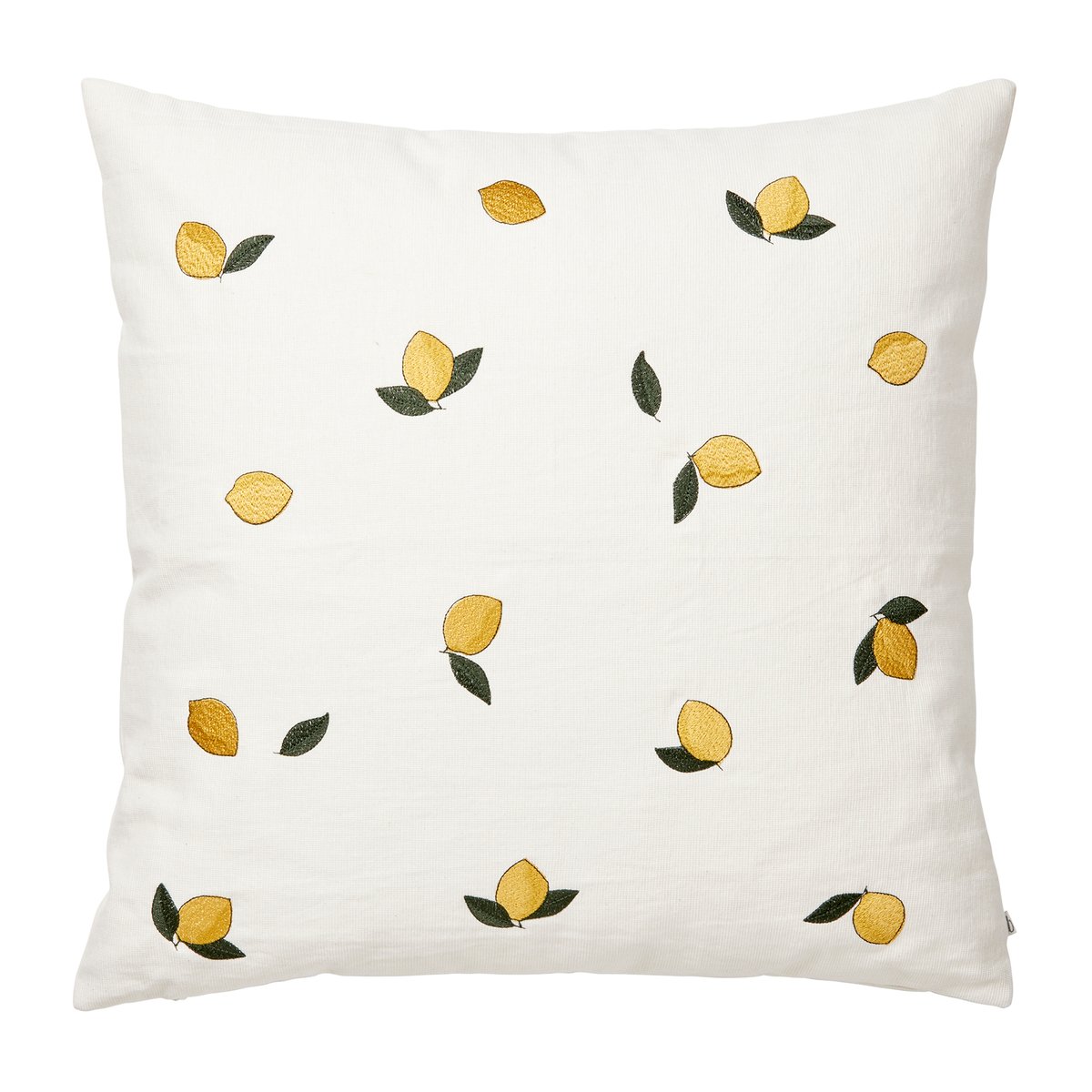 Broste Copenhagen Lemon tyynynpäällinen 50 x 50 cm Golden yellow