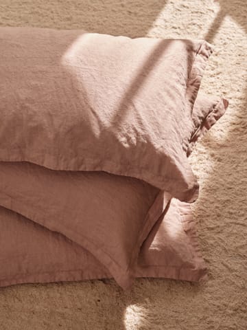 Linn tyynynpäällinen 40x60 cm - Mauve pink - Broste Copenhagen