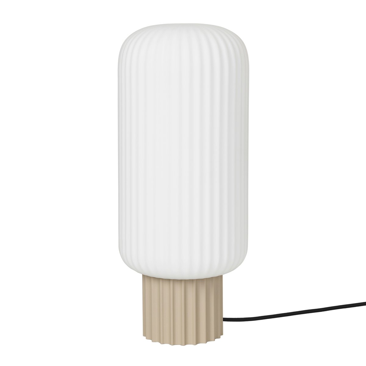 Broste Copenhagen Lolly pöytävalaisin Hiekka-valkoinen-39 cm