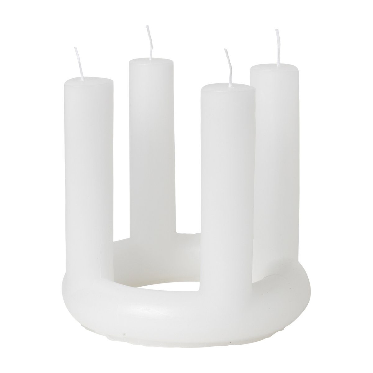 Broste Copenhagen Lucia adventtikynttilä Pure white