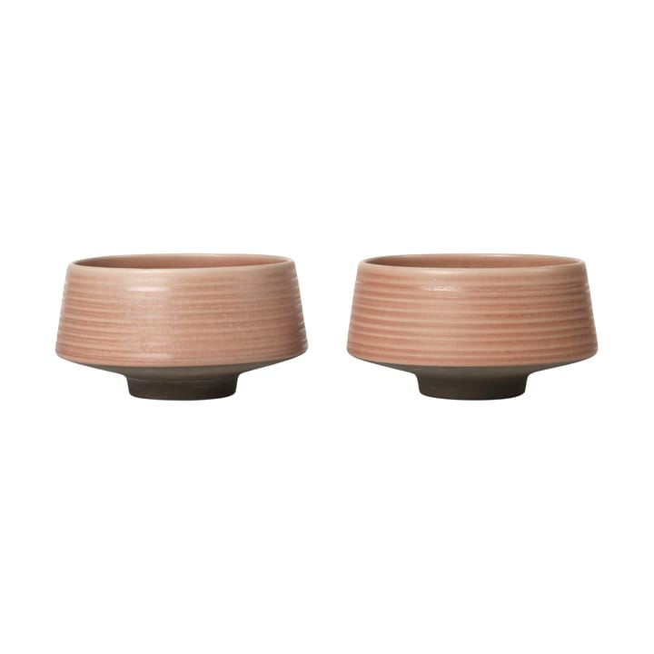 Miko kulho Ø14 cm 2-pack - Dusty pink - Broste Copenhagen