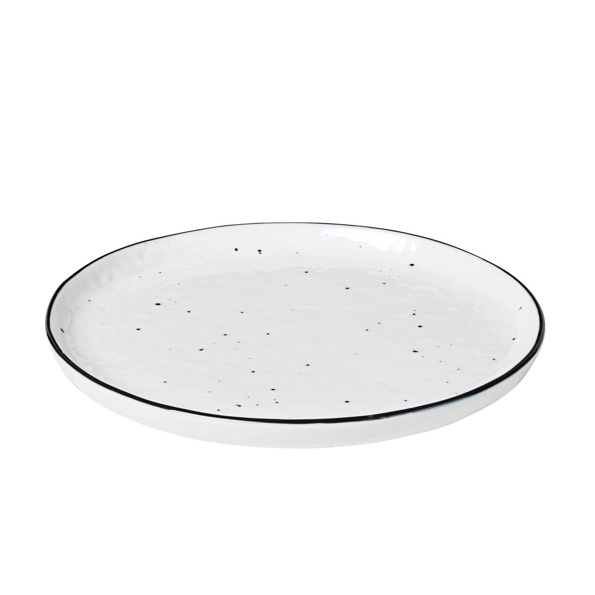 Broste Copenhagen Salt lautanen täplikäs Ø 18 cm