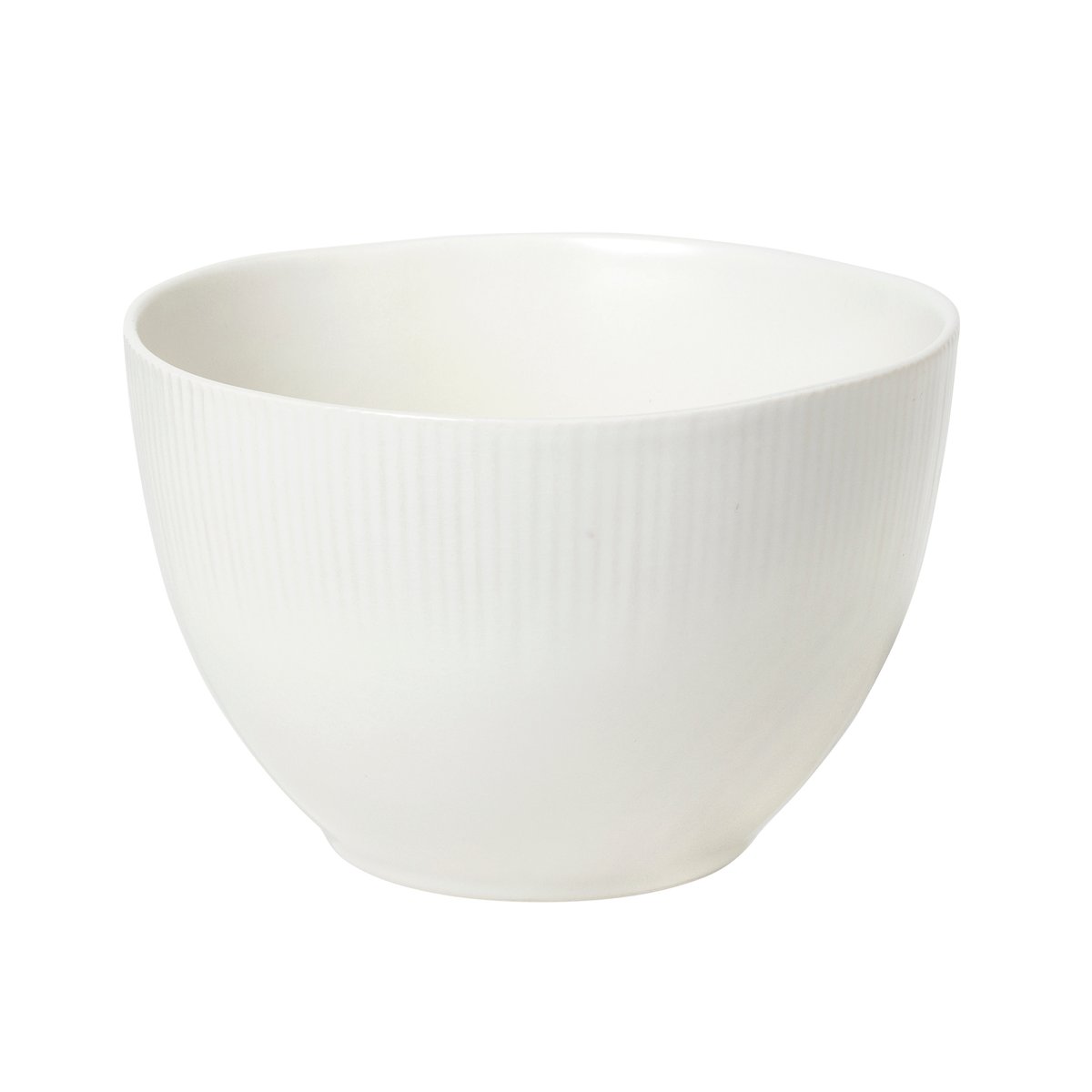 Broste Copenhagen Sandvig korkea kulho soft white Ø 17 cm