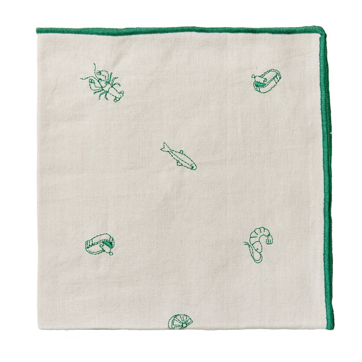 Broste Copenhagen Sea lautasliina 45 x 45 cm 20-pakkaus Jelly green