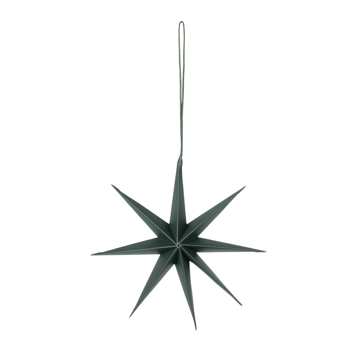 Broste Copenhagen Star paperitähti Ø15 cm Deep forest