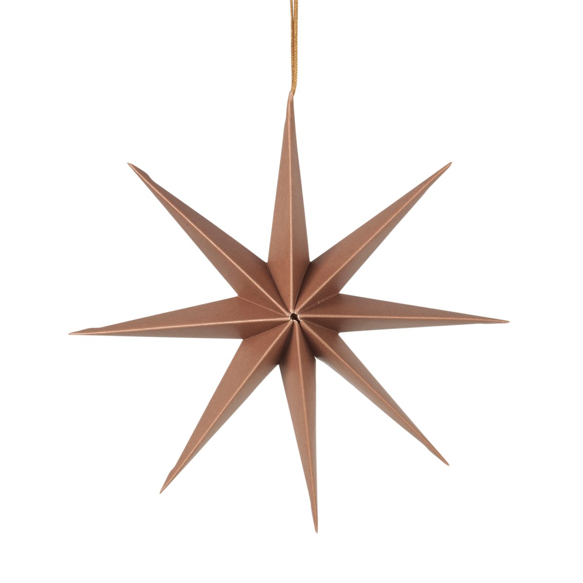 Broste Copenhagen Star paperitähti Ø50 cm Indian tan