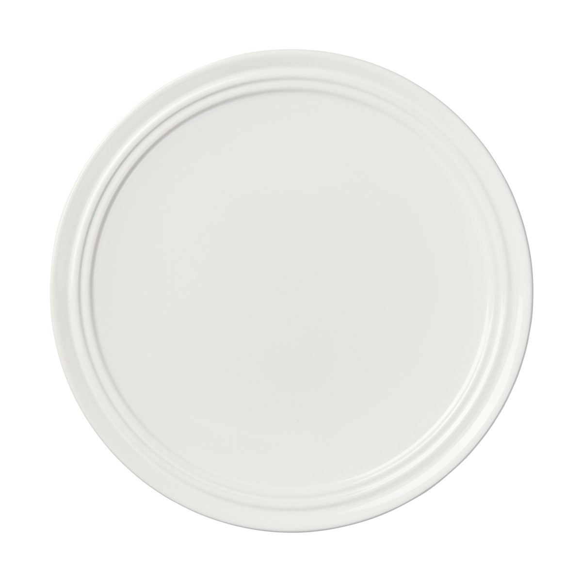 Broste Copenhagen Stevns ruokalautanen Ø28 cm Chalk white