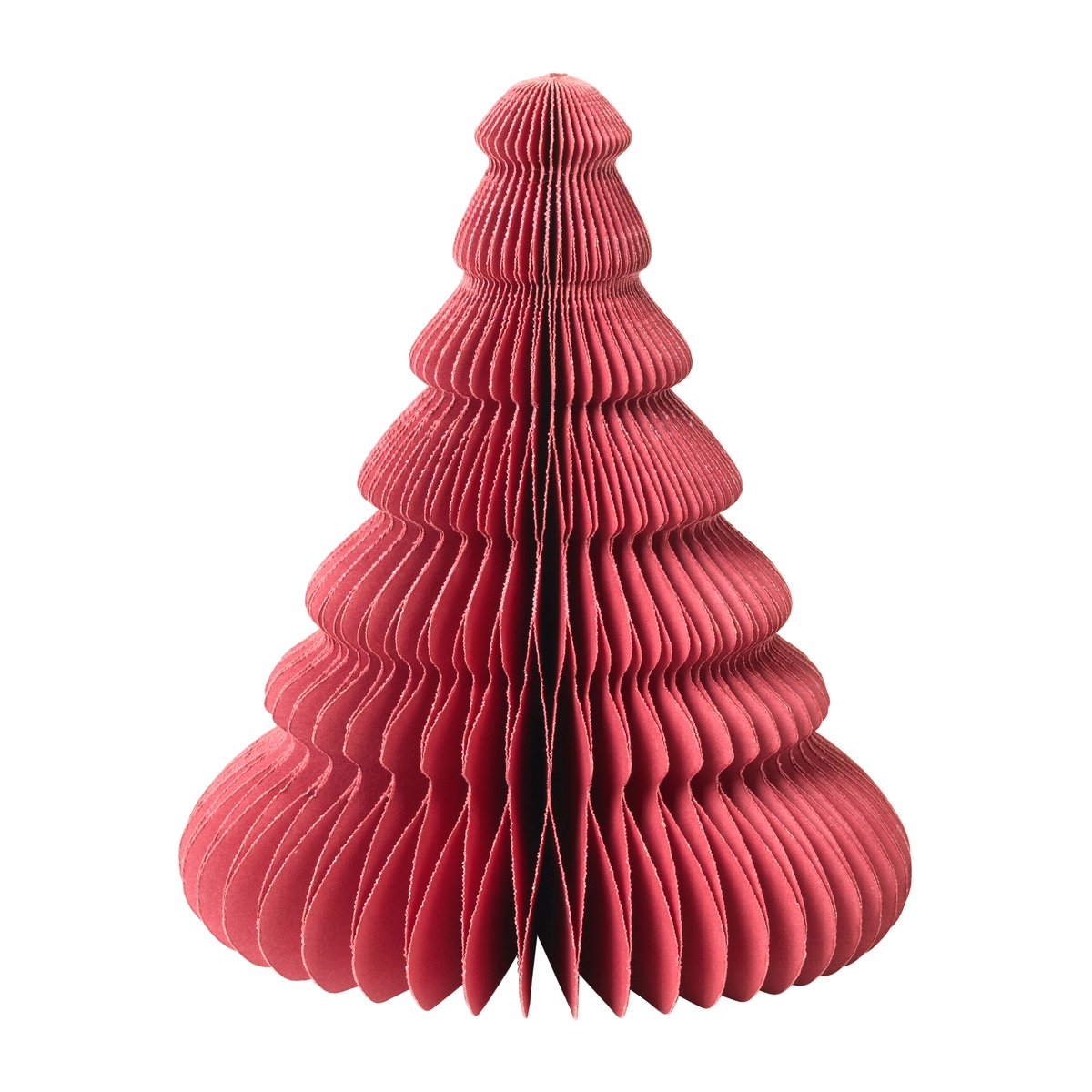 Broste Copenhagen Tree paperikuusi 15 cm Pompeian red