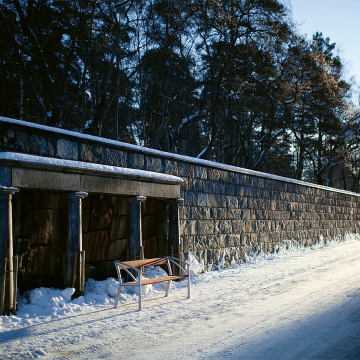 Vasa sohva - Mahonki, musta jalusta - Byarums bruk