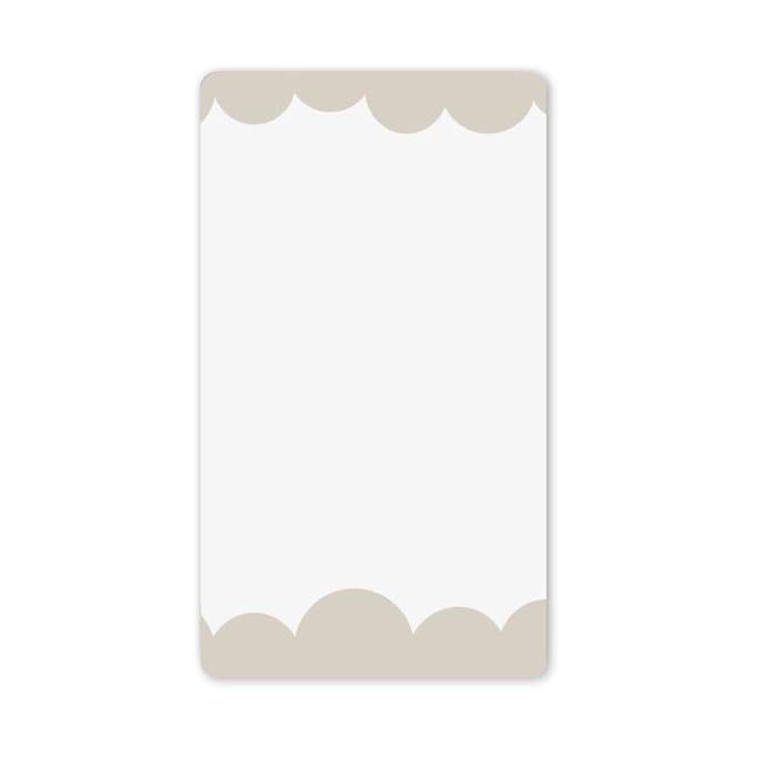 Bubbly peili S 40x70 cm - Beige - Byon