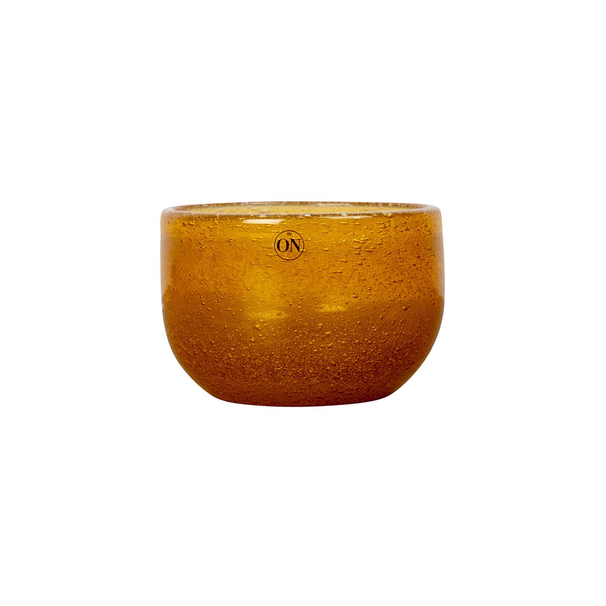 Byon Hollow lasikulho 8 cm Amber