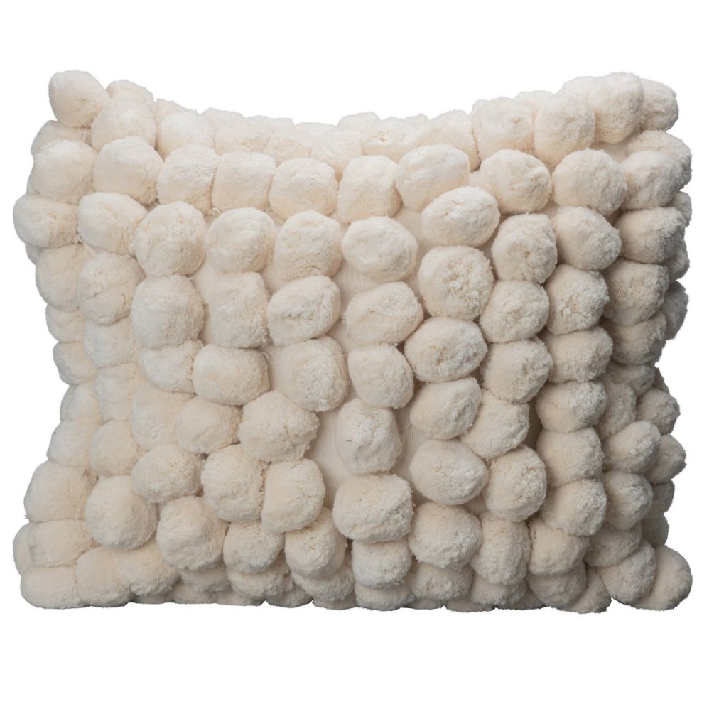 Byon Pom Pom tyyny 45 x 45 cm Off white