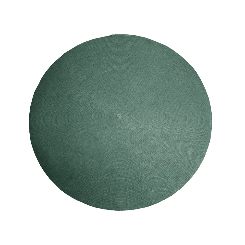 Cane-line Circle matto pyöreä Dark green Ø200cm