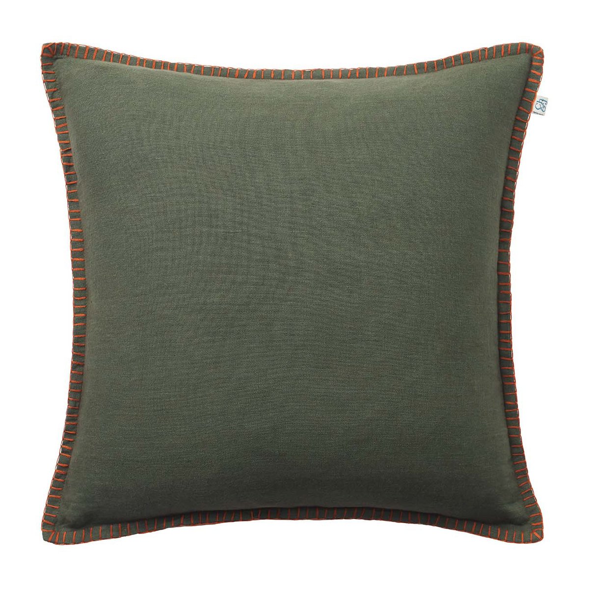 Chhatwal & Jonsson Arun tyynynpäällinen 50 x 50 cm Forest green-terracotta