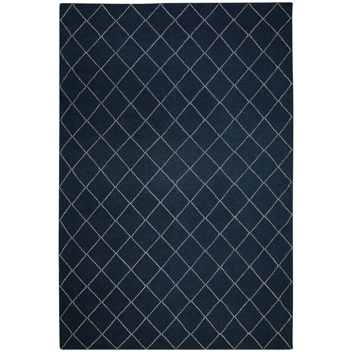 Chhatwal & Jonsson Diamond matto 230×336 cm Sinisen sekoitus-luonnonvalkoinen
