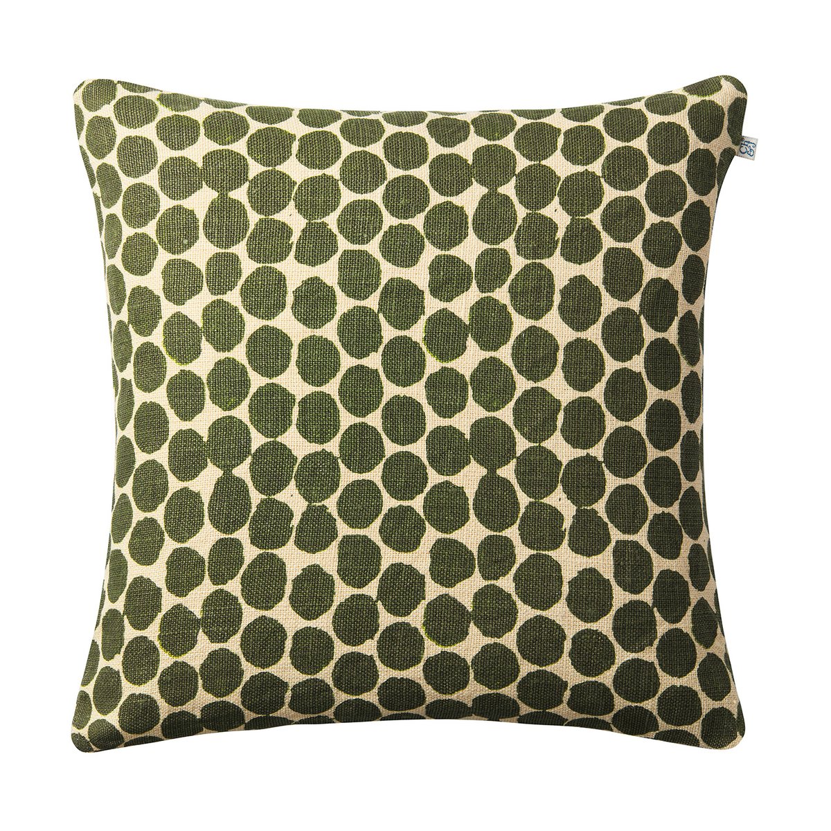 Chhatwal & Jonsson Dot Ari tyynynpäällinen 50×50 cm Beige-cactus green