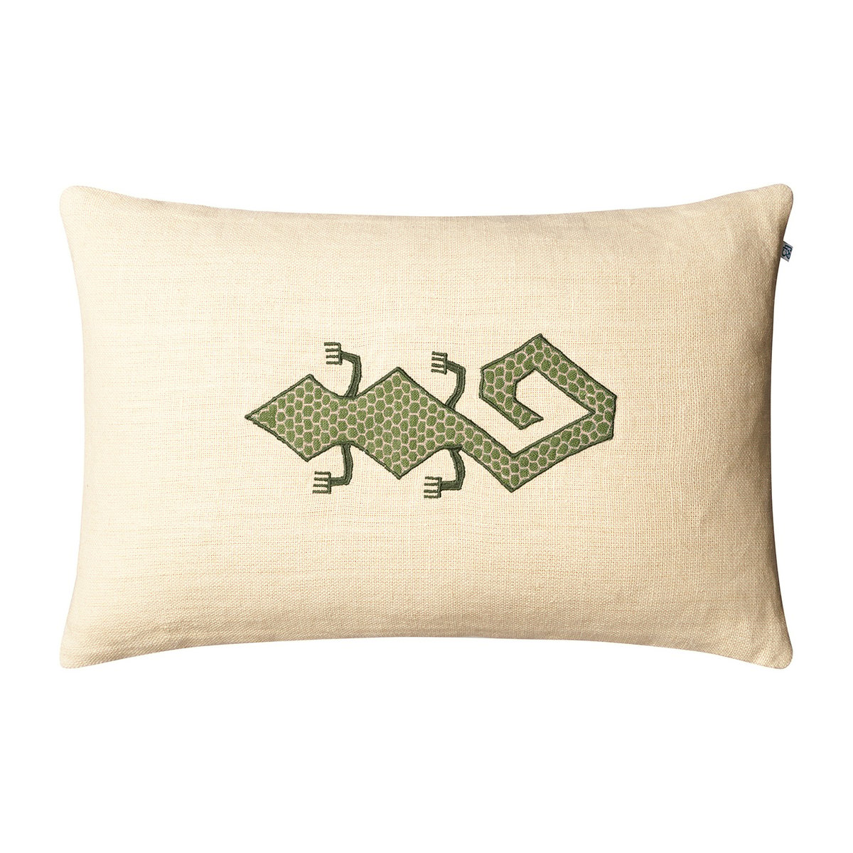 Chhatwal & Jonsson Gecko tyynynpäällinen 60×40 cm Light beige-cactus green