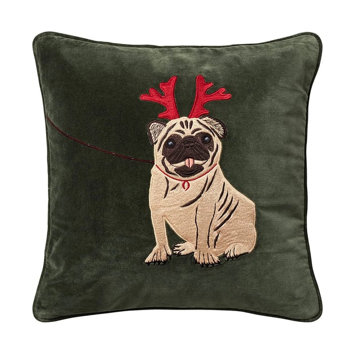 Holiday Dog tyynynpäällinen 50 x 50 cm - Forest green - Chhatwal & Jonsson