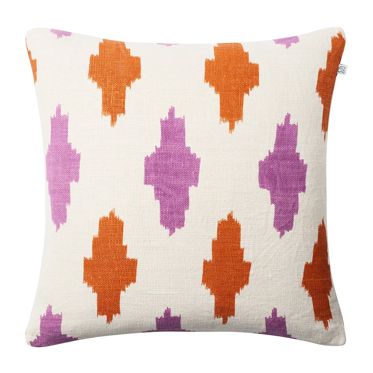 Chhatwal & Jonsson Ikat Agra -tyynynpäällinen 50 x 50 cm Amber-herb