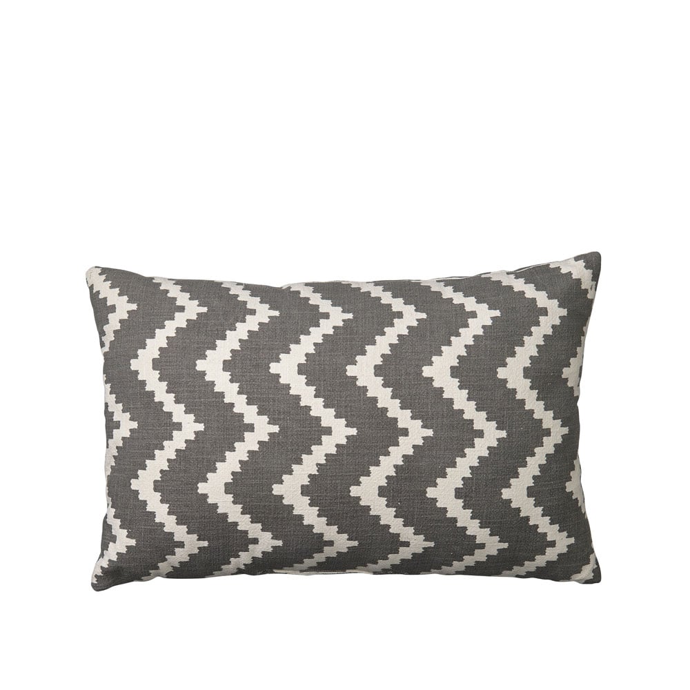 Chhatwal & Jonsson Ikat Sema -tyyny Grey/offwhite 40 cm