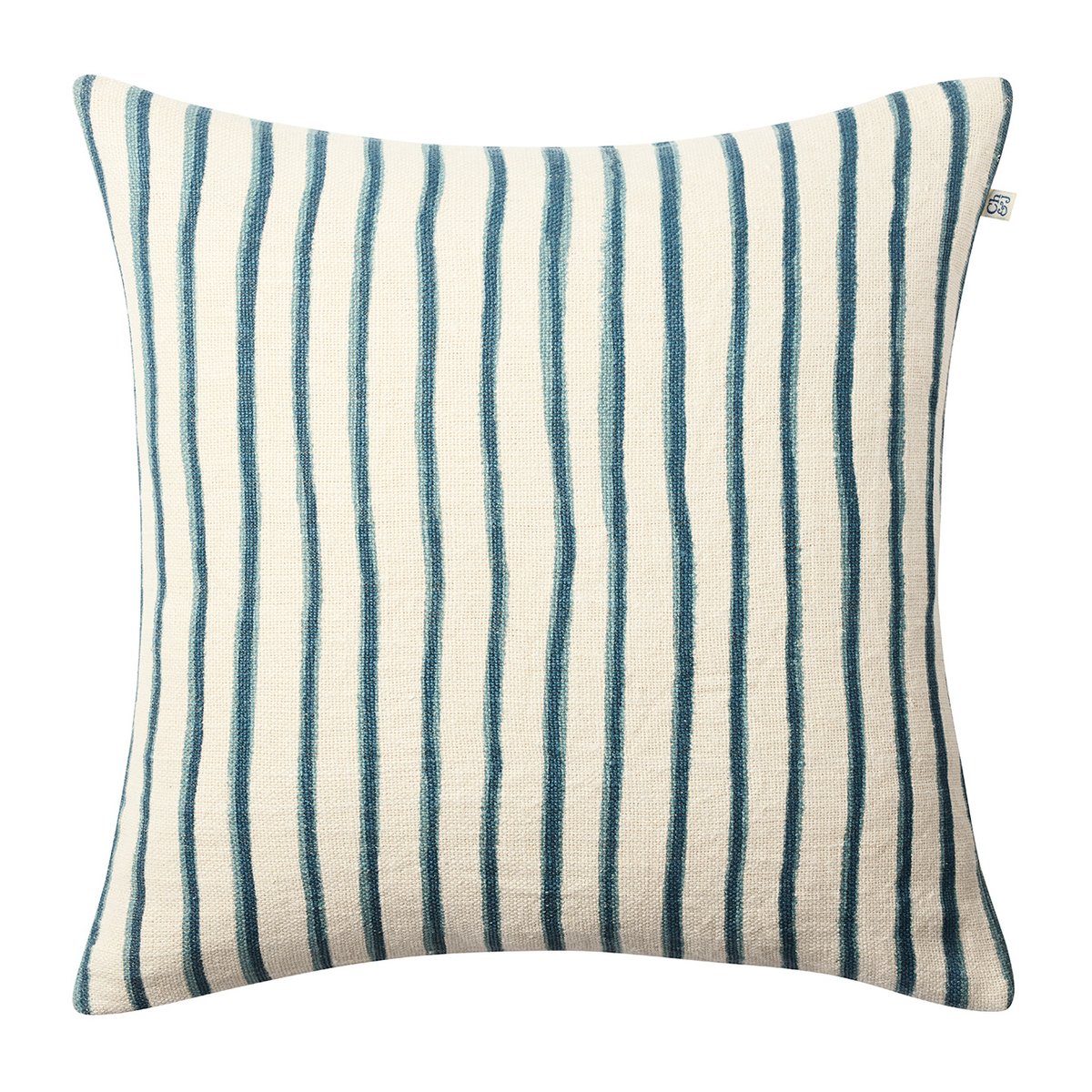 Chhatwal & Jonsson Jaipur Stripe -tyynynpäällinen 50×50 cm Heaven blue-palace blue