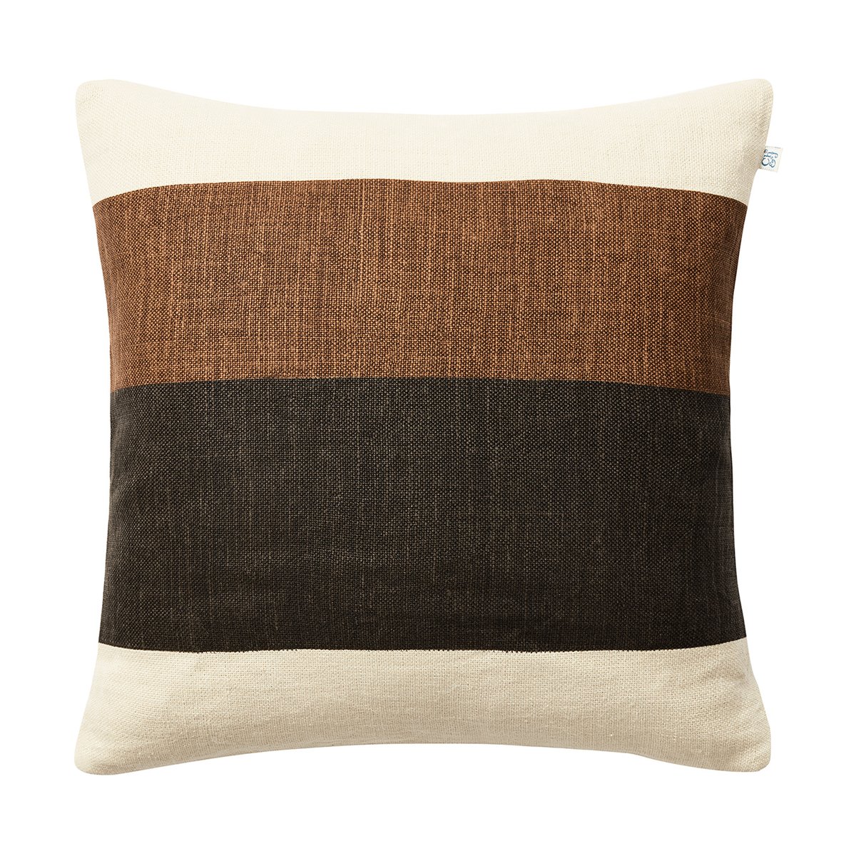 Chhatwal & Jonsson Kumar tyynynpäällinen 50 x 50 cm Taupe-Dark Brown