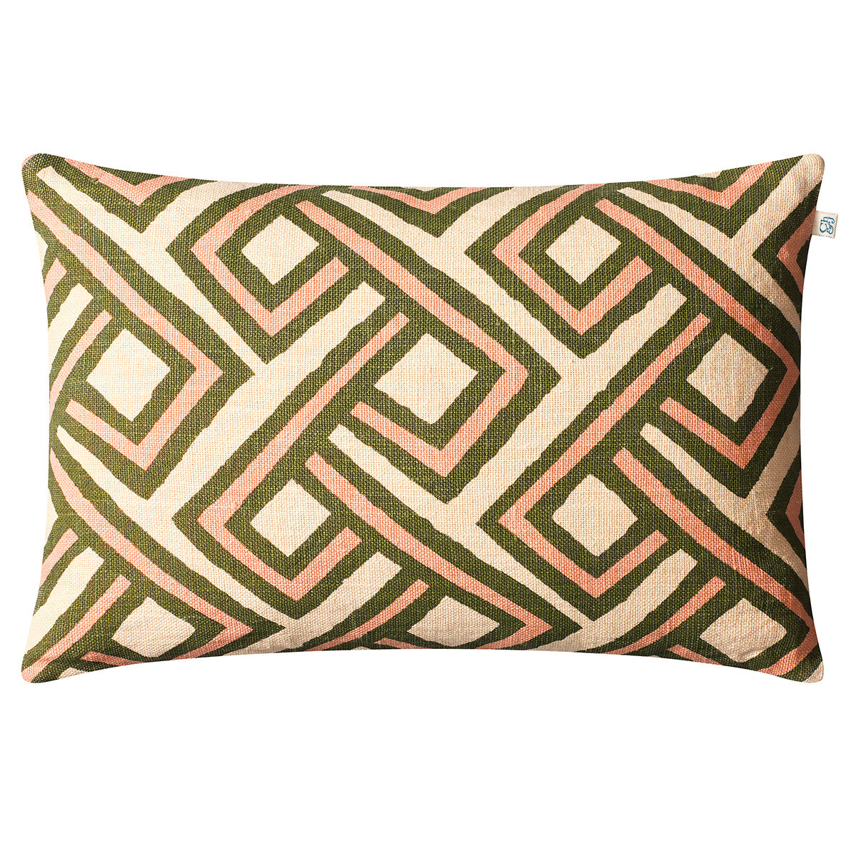 Chhatwal & Jonsson Lanka tyynynpäällinen 40 x 60 cm Cactus green-rose