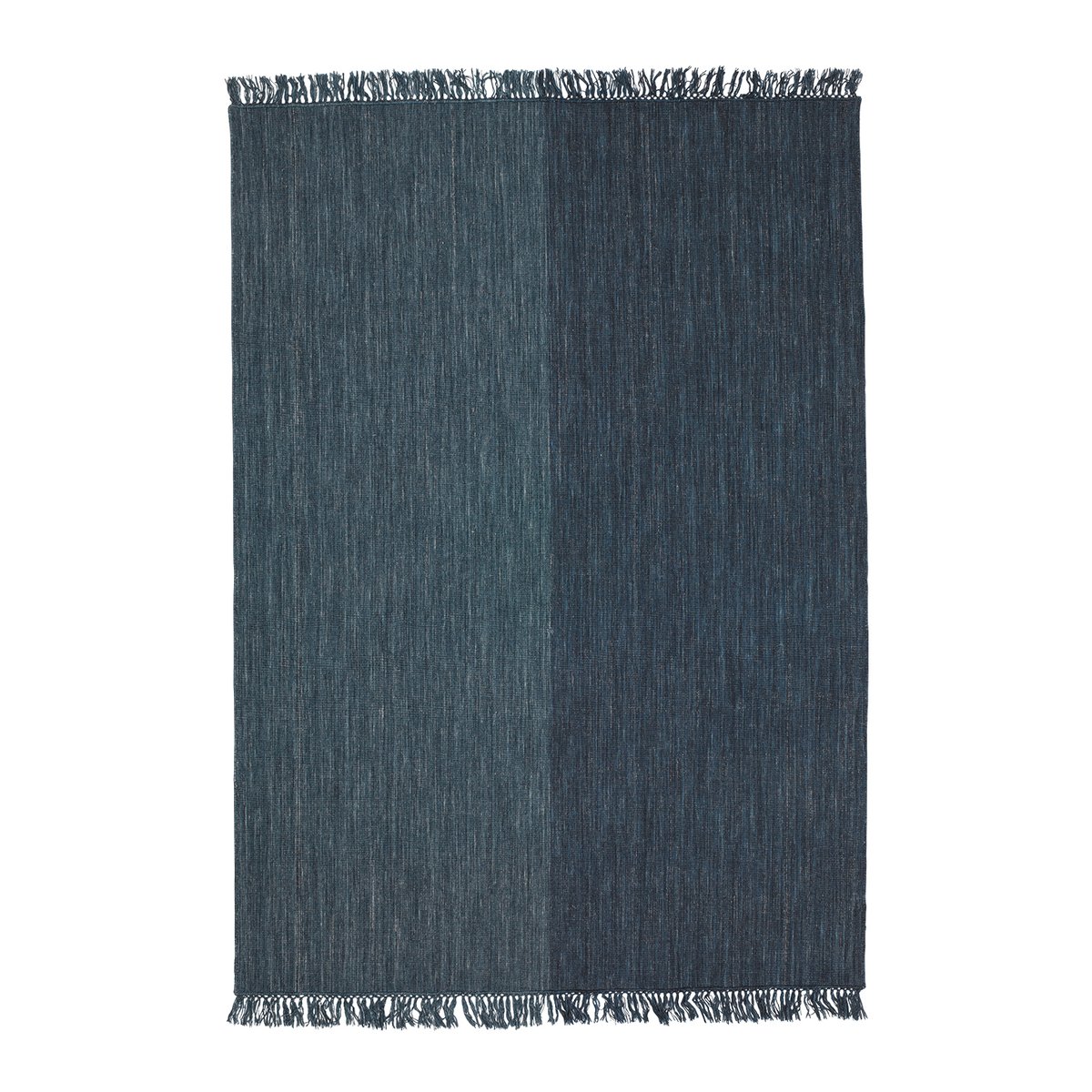 Chhatwal & Jonsson Nanda-matto 170×240 cm Dark blue-blue