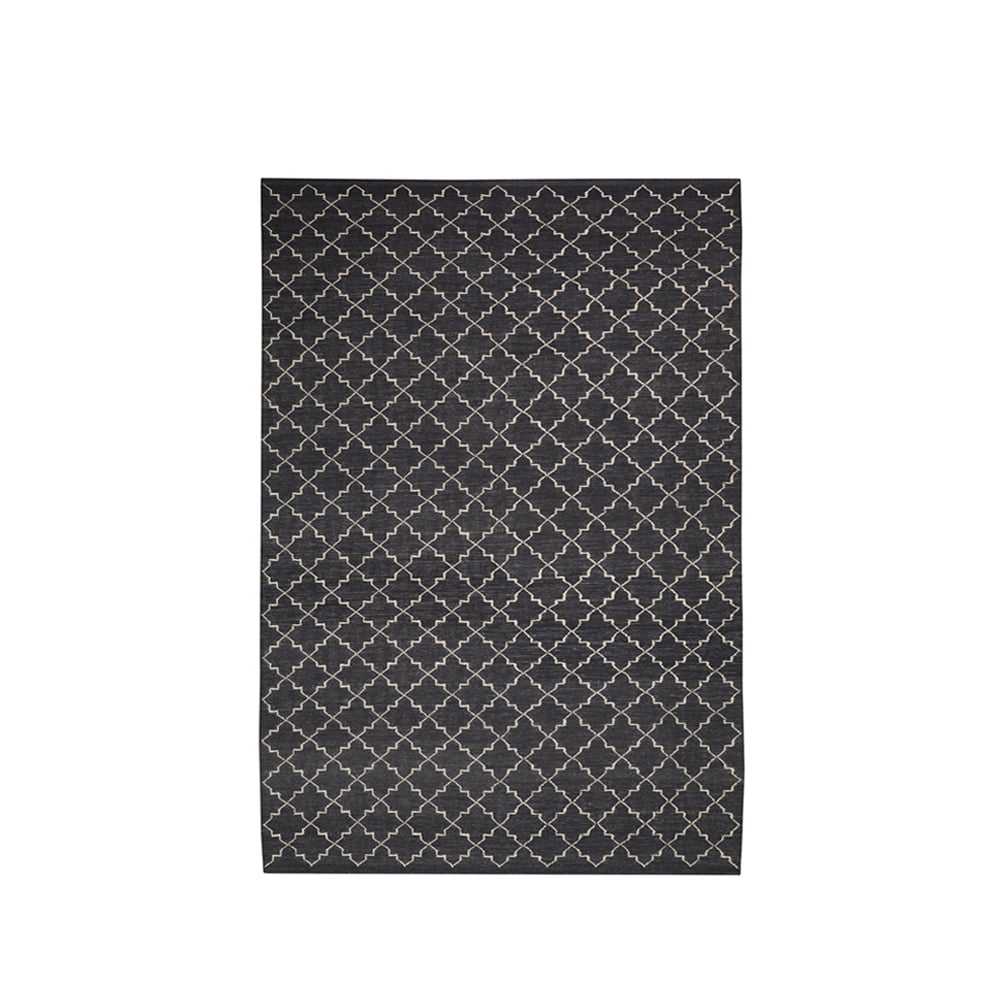 Chhatwal & Jonsson New Geometric -matto Dark grey/off white-180 x 272 cm