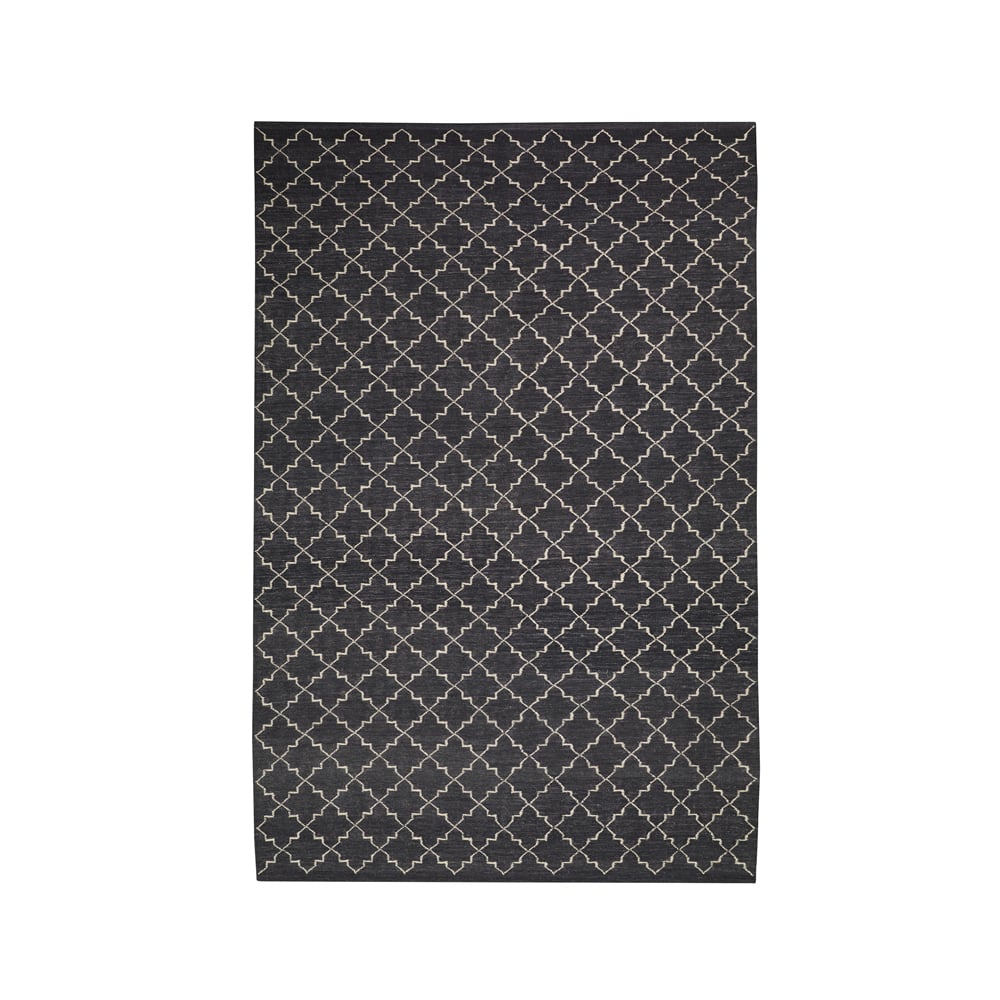 Chhatwal & Jonsson New Geometric -matto Dark grey/off white-234 x 323 cm