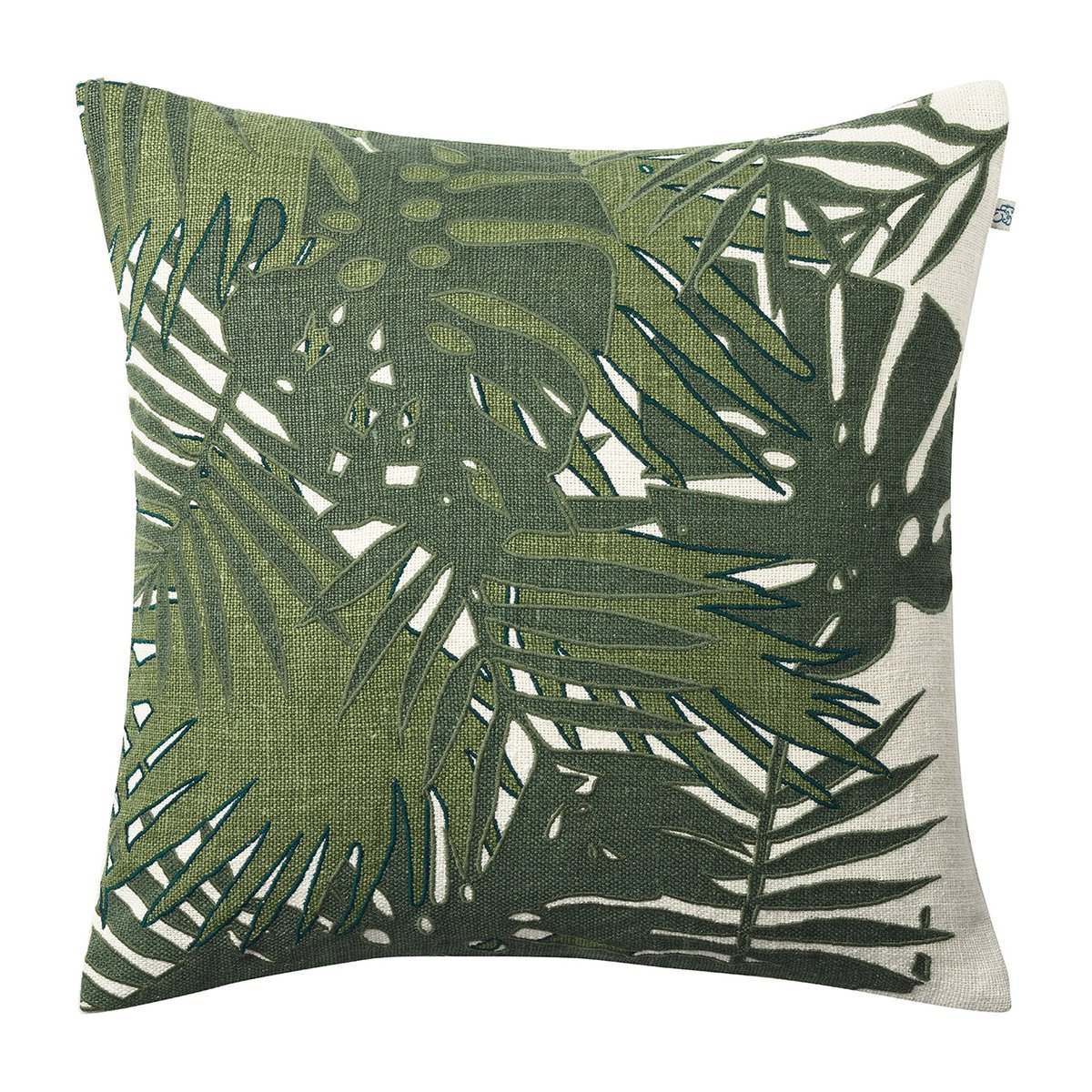 Chhatwal & Jonsson Palm tyynynpäällinen 50 x 50 cm Green-cactus green