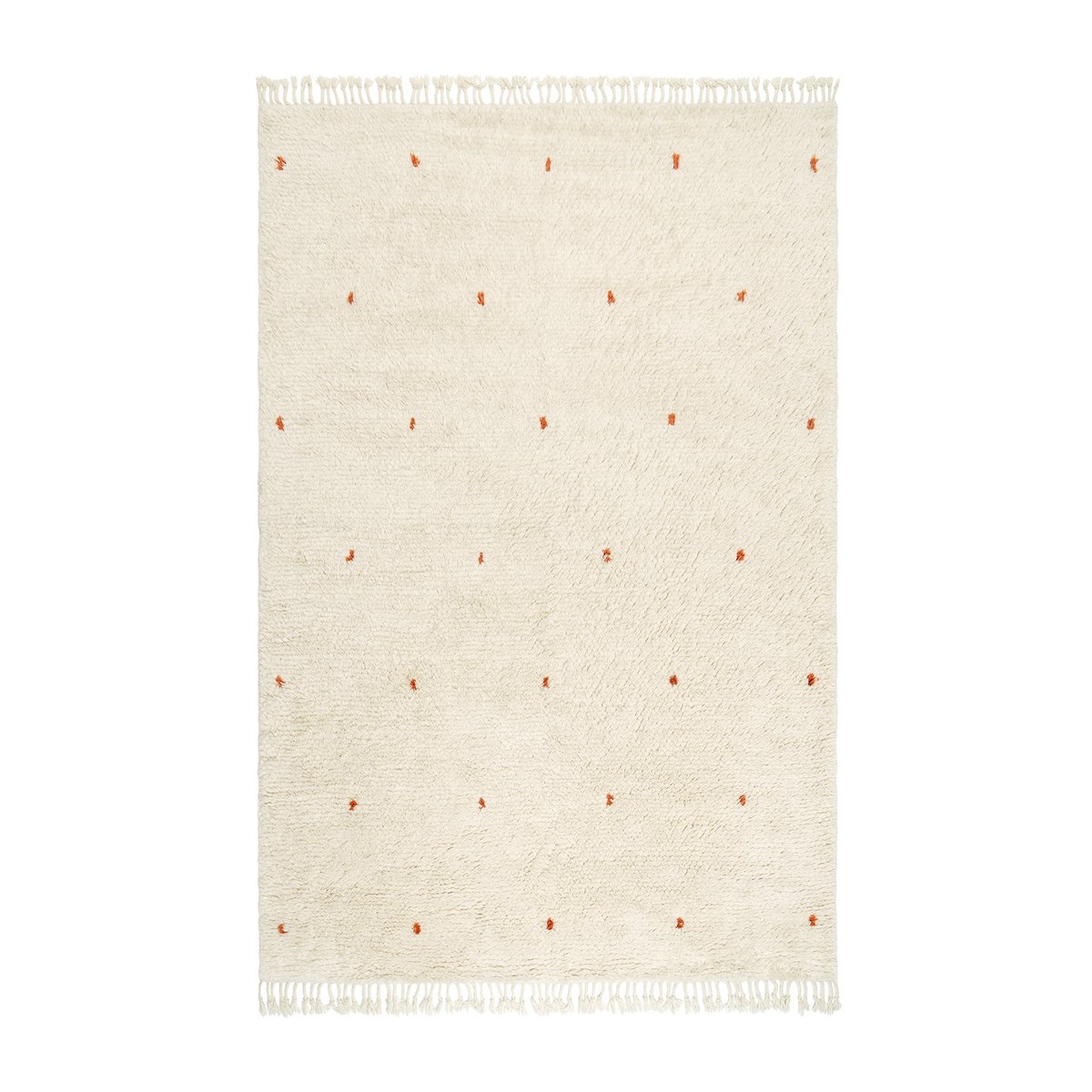 Chhatwal & Jonsson Ravi matto 230×320 cm Off white-orange