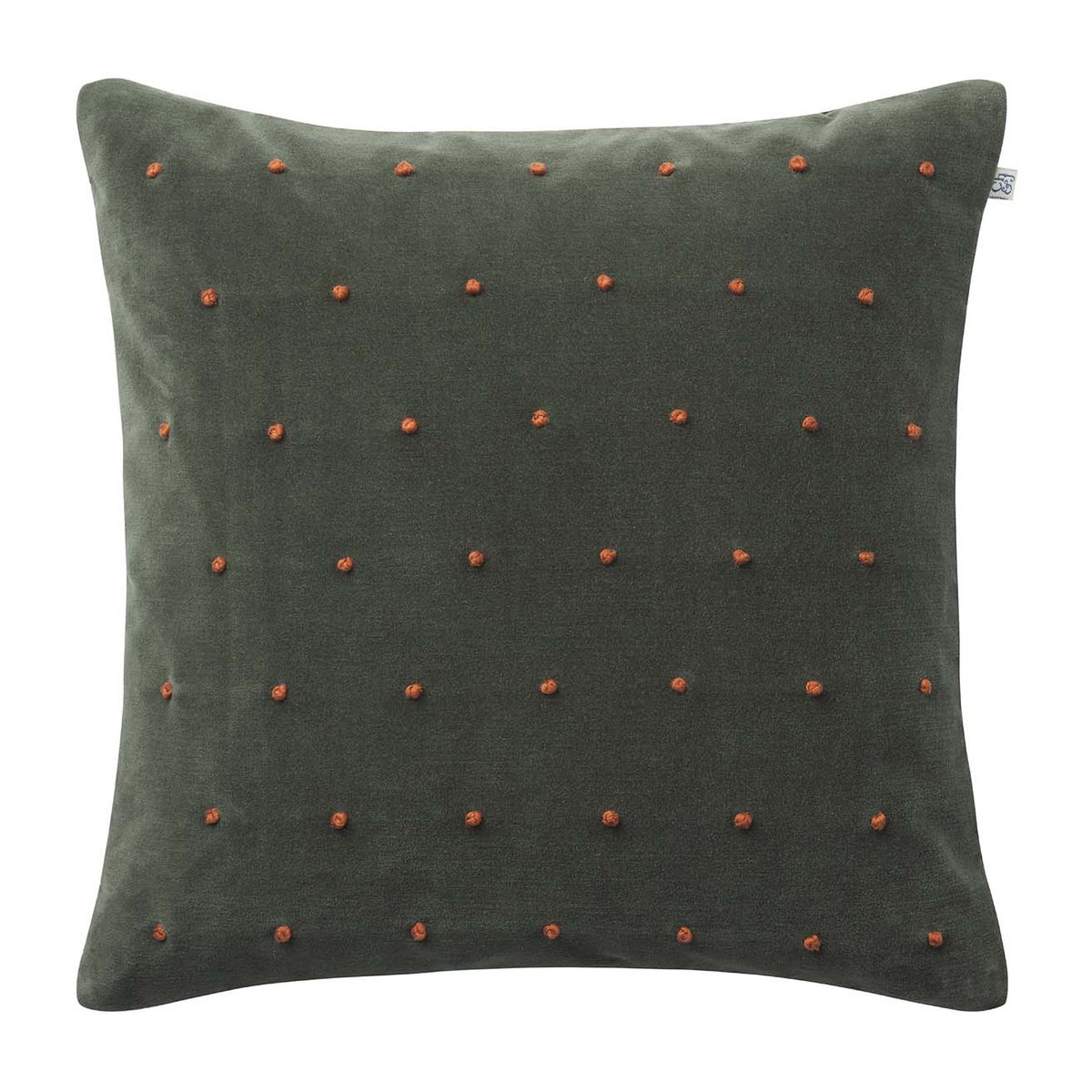 Chhatwal & Jonsson Roma tyynynpäällinen 50 x 50 cm Forest green-terracotta