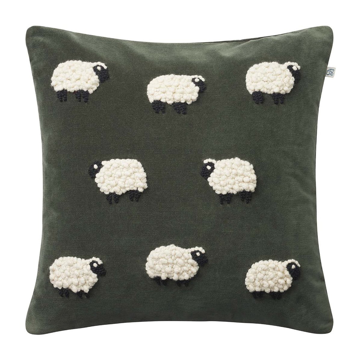 Chhatwal & Jonsson Sheep tyynynpäällinen 50 x 50 cm Forest green