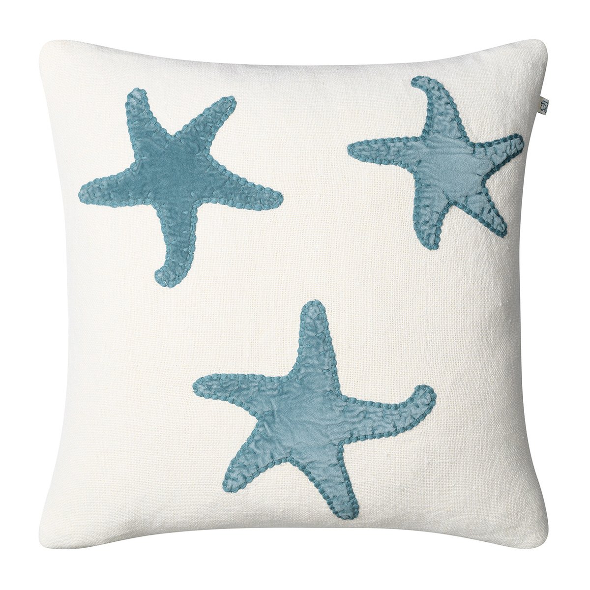 Chhatwal & Jonsson Star Fish -tyynynpäällinen 50×50 cm Off white-heaven blue