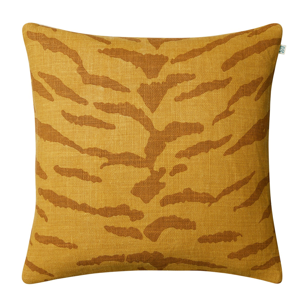 Chhatwal & Jonsson Veena tyynyliina 50×50 cm Spicy yellow-taupe