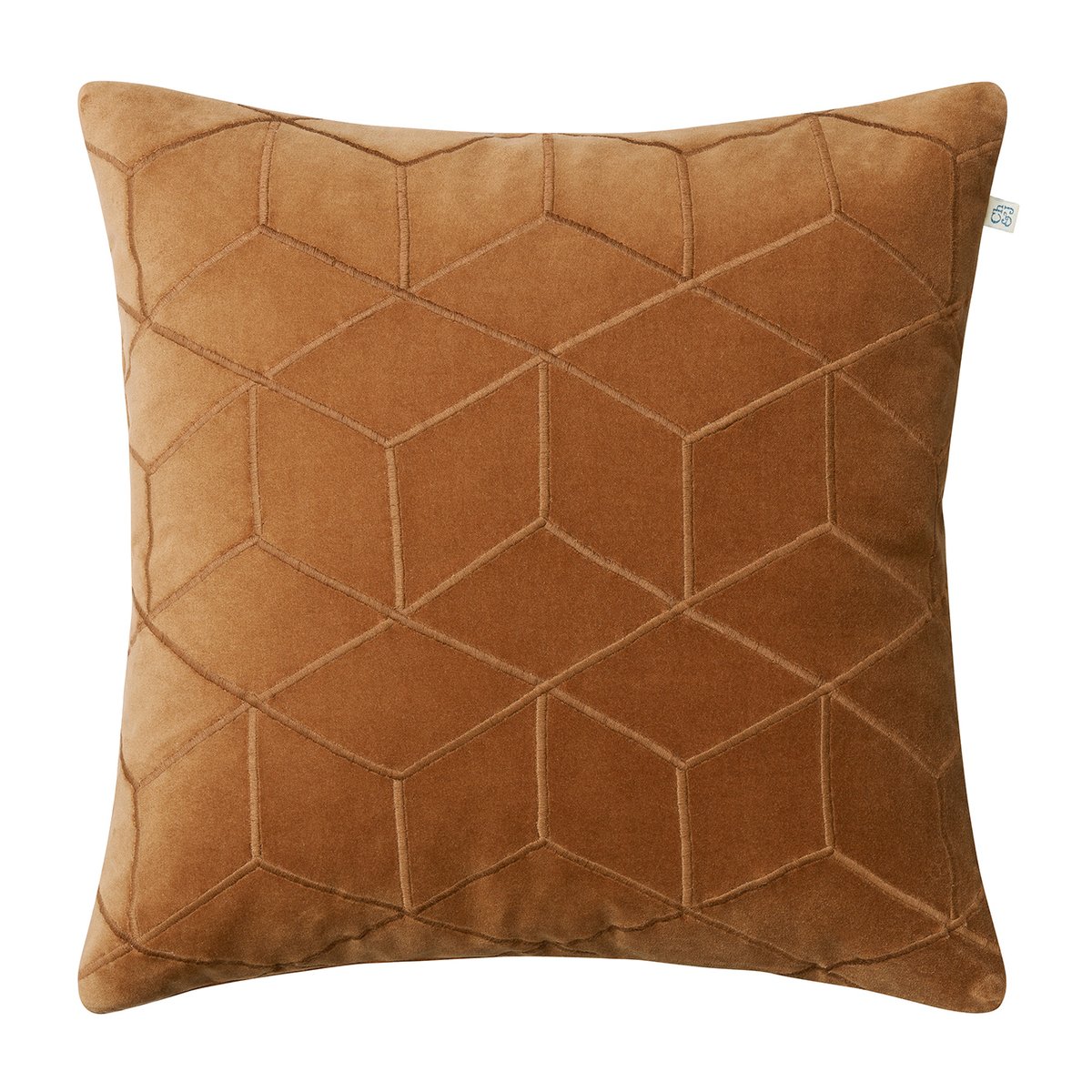 Chhatwal & Jonsson Vir tyynyliina 50×50 cm Cognac