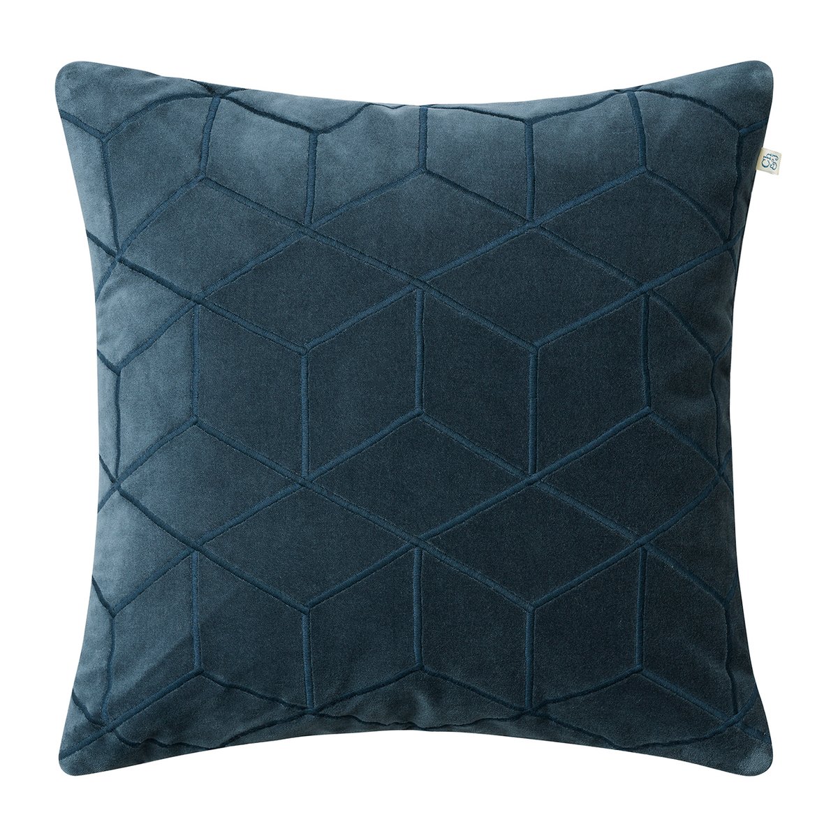 Chhatwal & Jonsson Vir tyynyliina 50×50 cm Sea blue