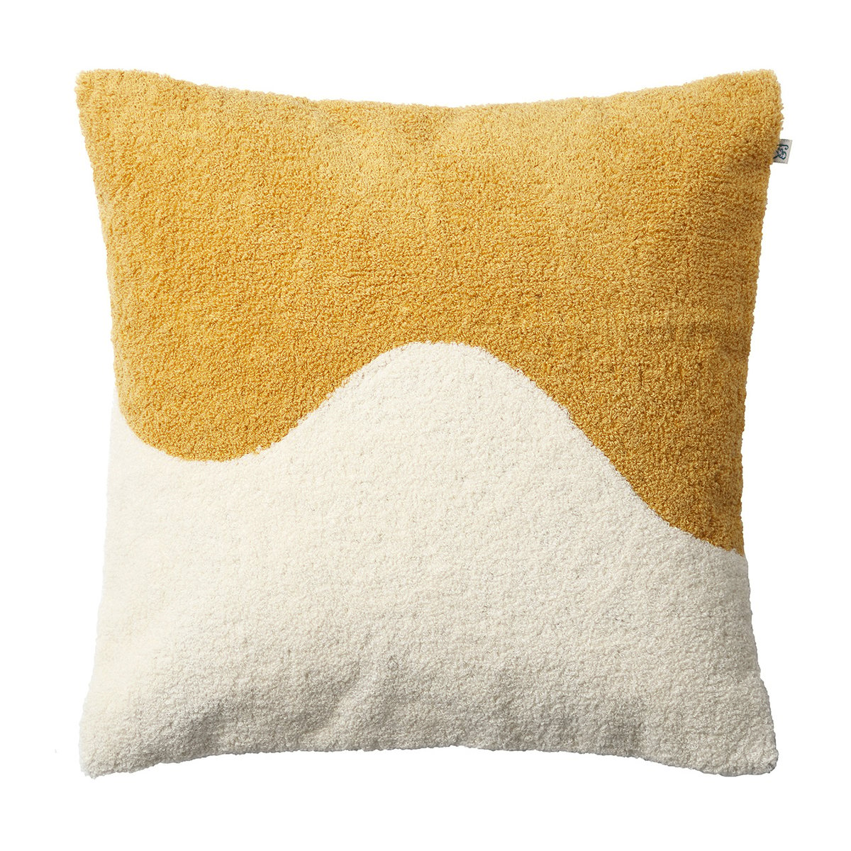 Chhatwal & Jonsson Yogi tyynynpäällinen 50 x 50 cm Spicy yellow-off white