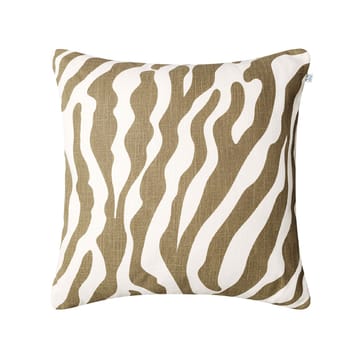 Zebra Outdoor tyyny 50x50 cm - Shitake/off white - Chhatwal & Jonsson