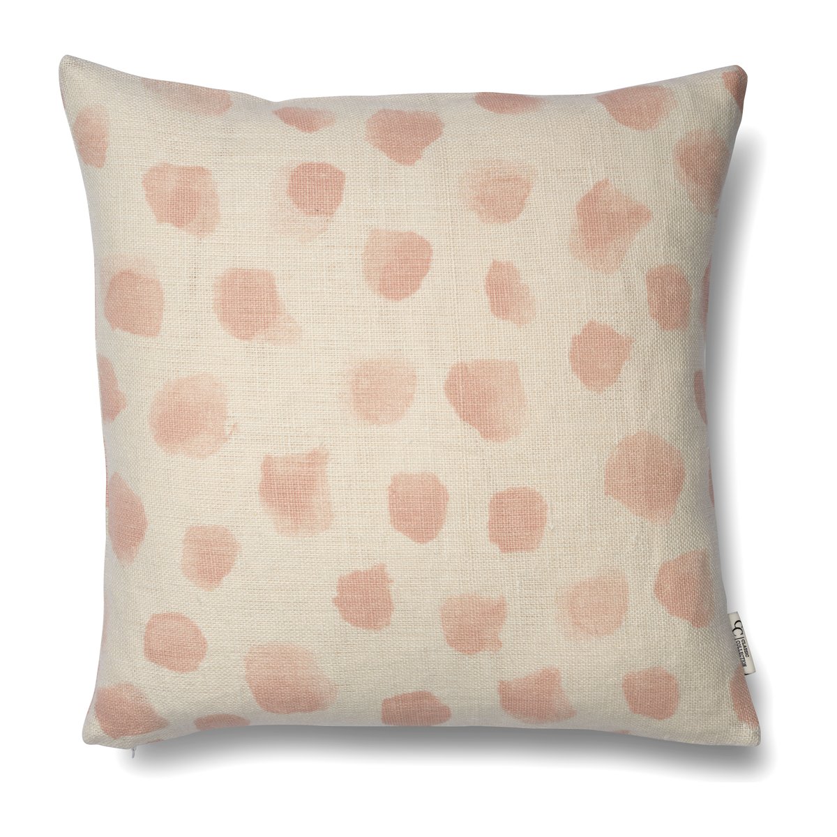 Classic Collection Dotty tyynynpäällinen 50 x 50 cm Valkoinen-rose smoke