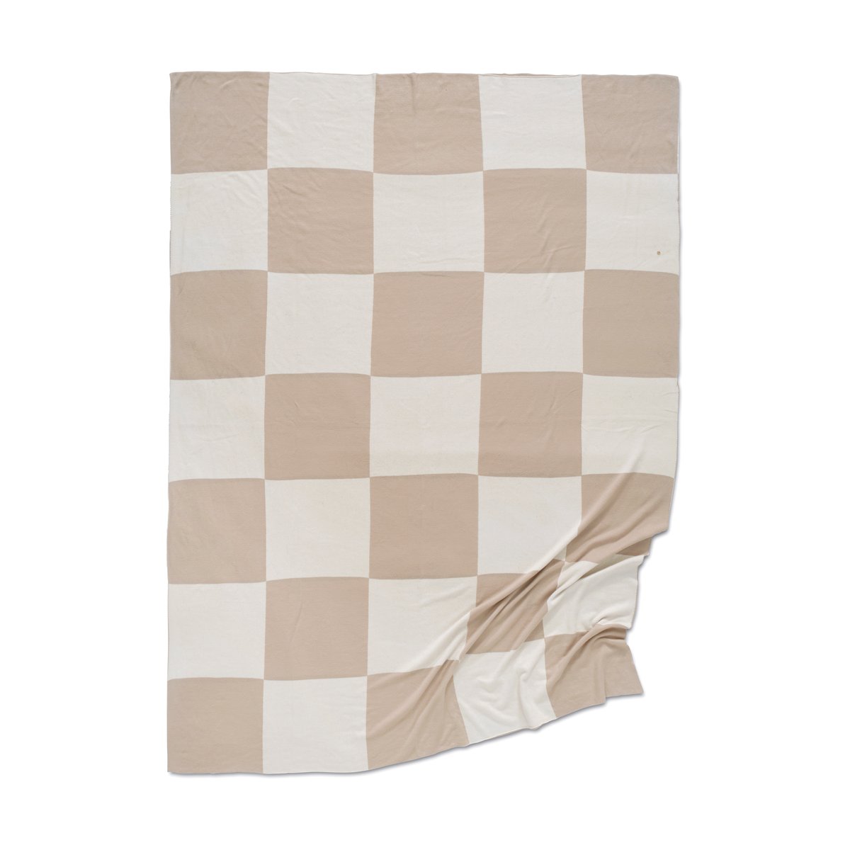 Classic Collection Square huopa 130×170 cm Beige-valkoinen