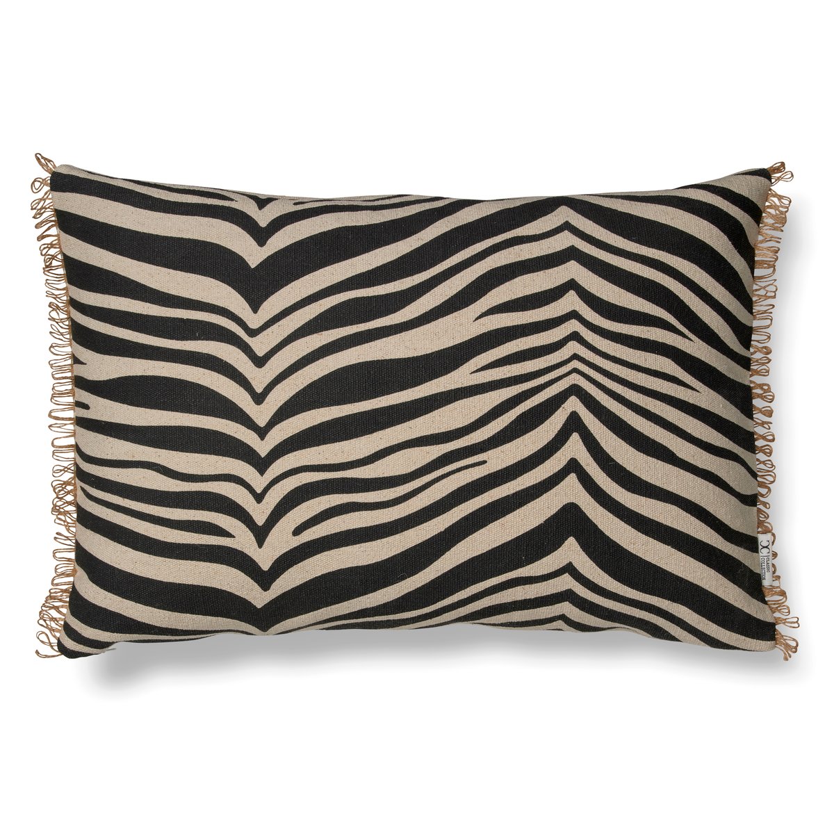 Classic Collection Zebra tyyny 40×60 cm Musta