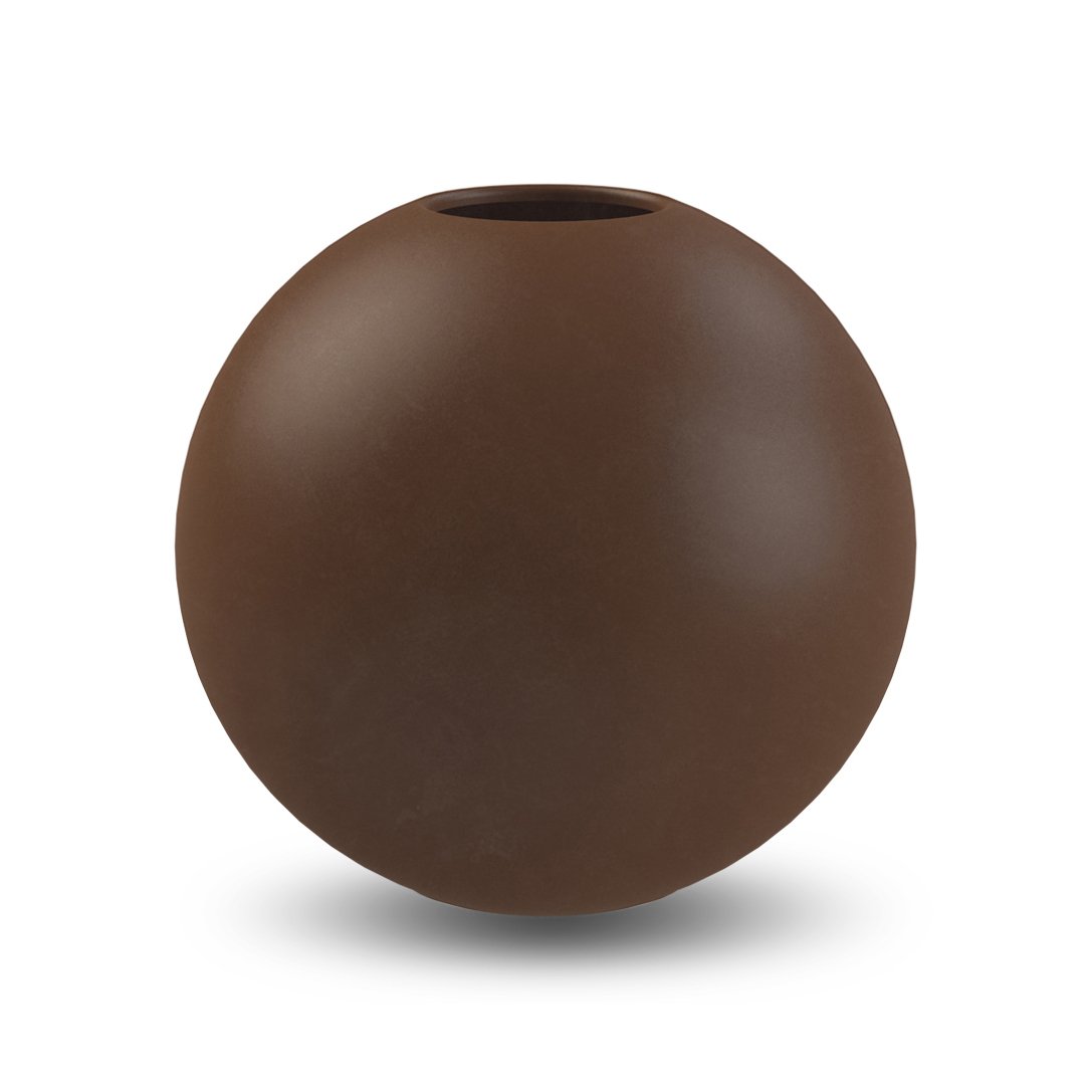 Cooee Design Ball maljakko coffee 20 cm